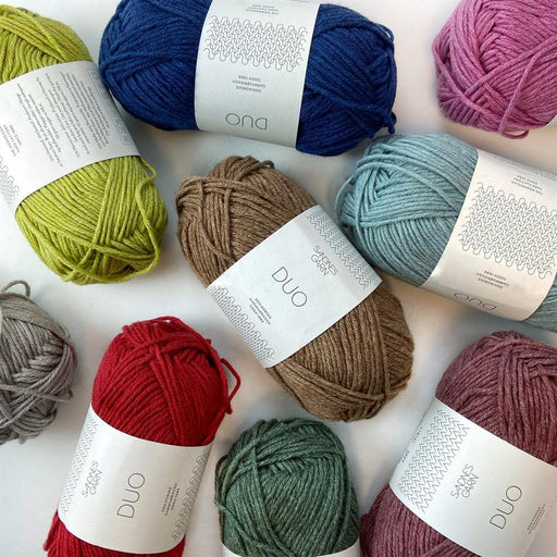 Duo – Soft Merino & Cotton Blend-Yarn-Sandnes Garn-White (1002)-Wild & Woolly Yarns