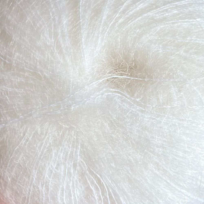 HOPE - African Expressions 2Ply Mohair-Yarn-African Expressions-Snowflake (6001)-Wild & Woolly Yarns