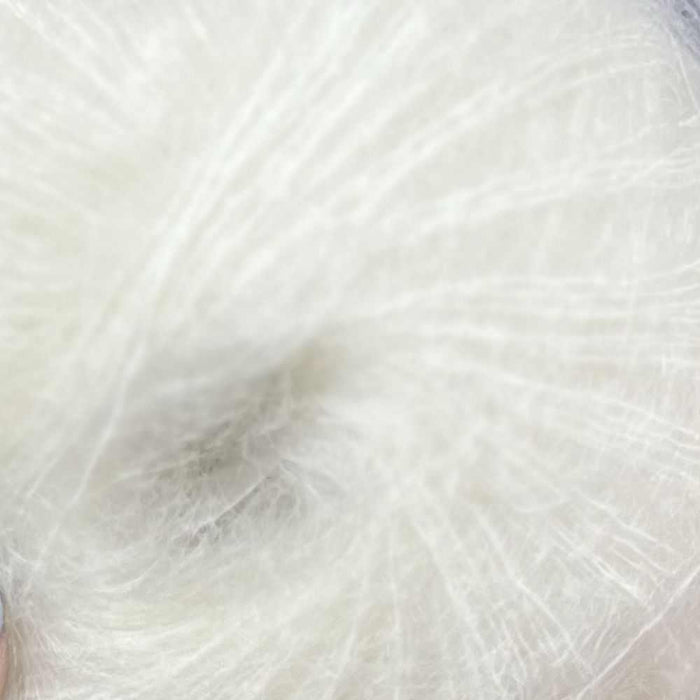 HOPE - African Expressions 2Ply Mohair-Yarn-African Expressions-Snowflake (6001)-Wild & Woolly Yarns