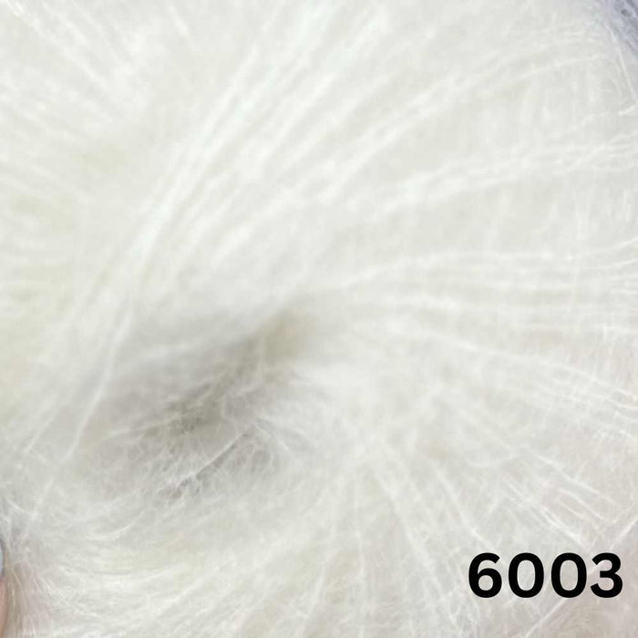 HOPE - African Expressions 2Ply Mohair-Yarn-African Expressions-Angel's Whisper (6003)-Wild & Woolly Yarns
