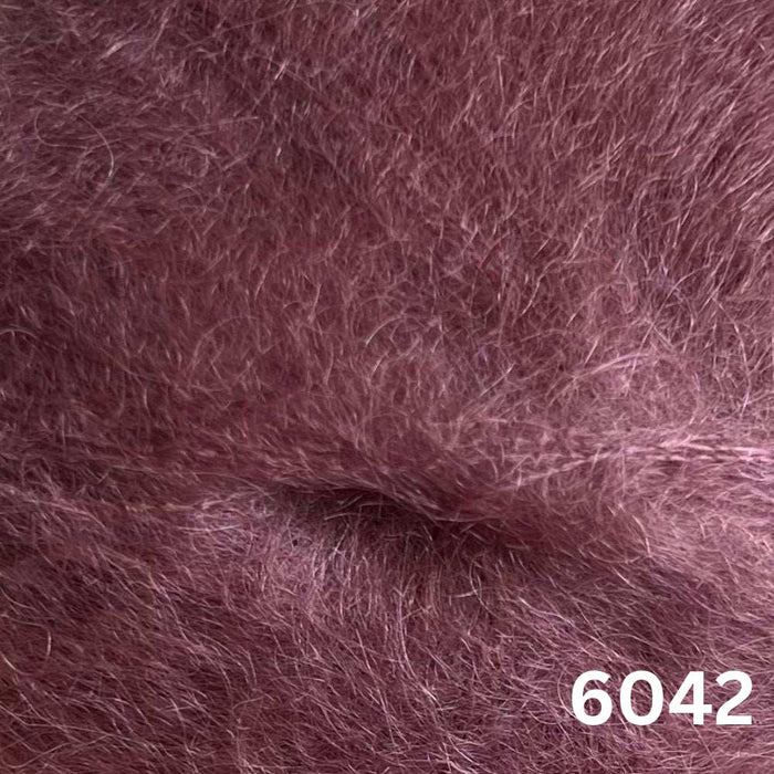HOPE - African Expressions 2Ply Mohair-Yarn-African Expressions-Cabernet (6042)-Wild & Woolly Yarns