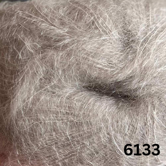 HOPE - African Expressions 2Ply Mohair-Yarn-African Expressions-Greig (6133)-Wild & Woolly Yarns