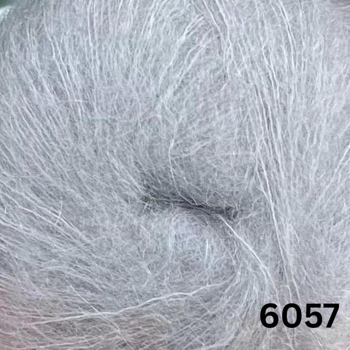 HOPE - African Expressions 2Ply Mohair-Yarn-African Expressions-Natural Steel (6057)-Wild & Woolly Yarns