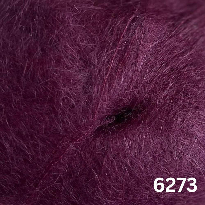 HOPE - African Expressions 2Ply Mohair-Yarn-African Expressions-Passionate Plum (6273)-Wild & Woolly Yarns