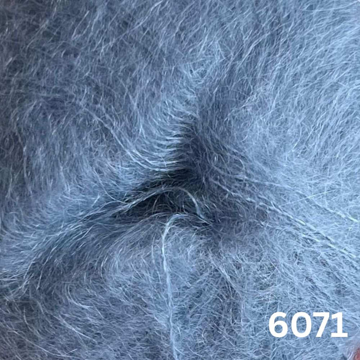 HOPE - African Expressions 2Ply Mohair-Yarn-African Expressions-Polo Blue (6071)-Wild & Woolly Yarns