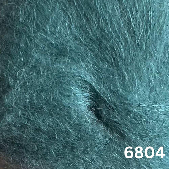 HOPE - African Expressions 2Ply Mohair-Yarn-African Expressions-Rainier Blue (6804)-Wild & Woolly Yarns