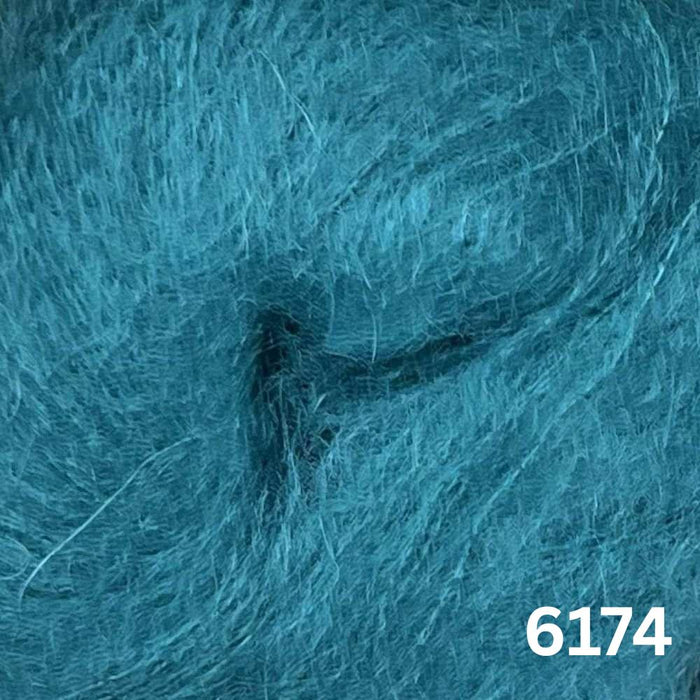 HOPE - African Expressions 2Ply Mohair-Yarn-African Expressions-Turkish Stone (6174)-Wild & Woolly Yarns