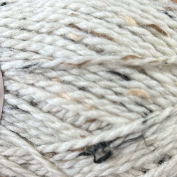 Inca Spun Alpaca Donegal Tweed - 10Ply (Worsted)-Yarn-Alpaca Yarns-Cream (100)-Wild & Woolly Yarns