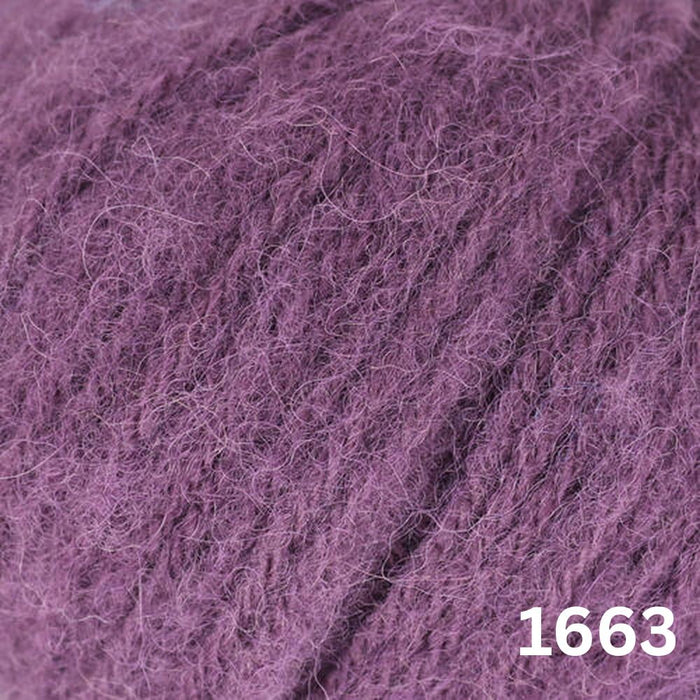 Indiecita Baby Brushed Alpaca - 14ply-Yarn-Alpaca Yarns-Aubergine (1663)-Wild & Woolly Yarns