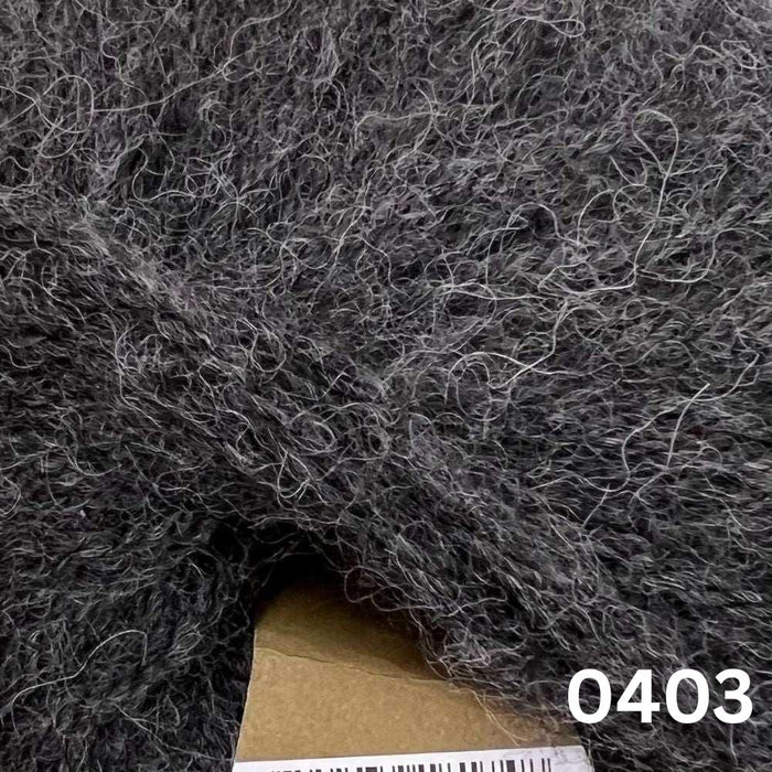 Indiecita Baby Brushed Alpaca - 14ply-Yarn-Alpaca Yarns-Charcoal (0403)-Wild & Woolly Yarns