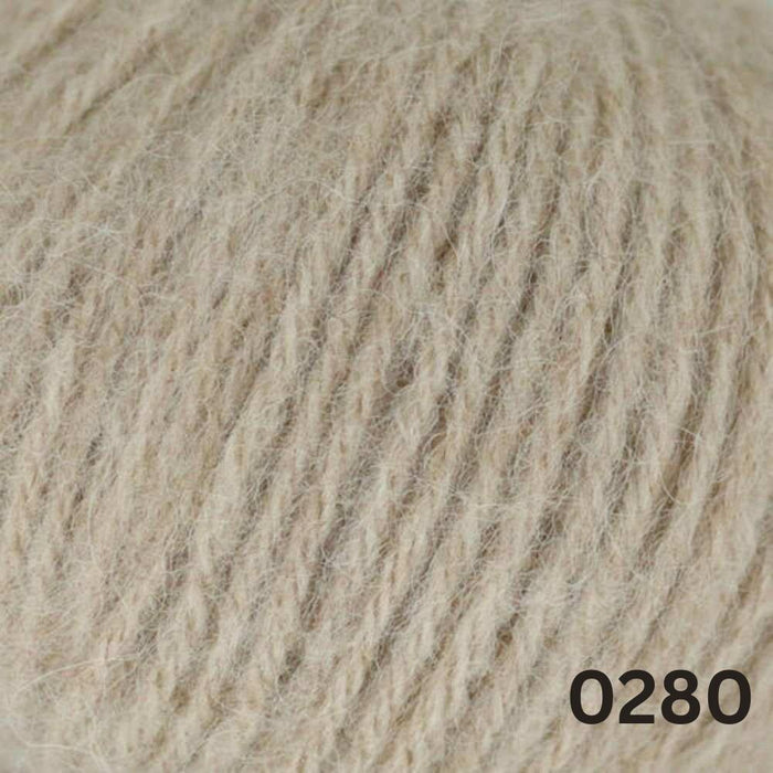 Indiecita Baby Brushed Alpaca - 14ply-Yarn-Alpaca Yarns-Oatmeal (0280)-Wild & Woolly Yarns