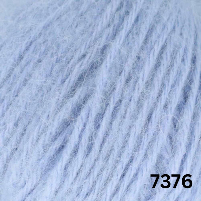 Indiecita Baby Brushed Alpaca - 14ply-Yarn-Alpaca Yarns-Powder Blue (7376)-Wild & Woolly Yarns