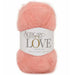 African Expressions LOVE 12Ply Mohair Yarn, soft pink skein, 78% Kid Mohair, 100m, hand-wash only, from South Africa.