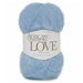 Soft blue African Expressions LOVE 12Ply Mohair yarn from South Africa.