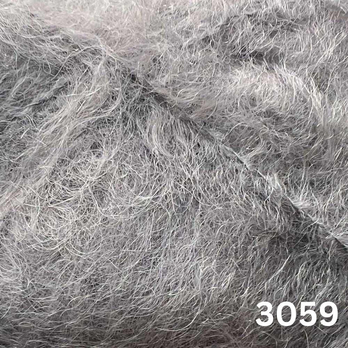 LOVE - African Expressions 12Ply Mohair-Yarn-African Expressions-Snow Drift (3001)-Wild & Woolly Yarns