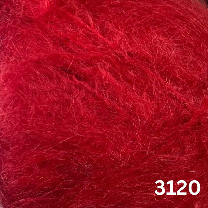 LOVE - African Expressions 12Ply Mohair-Yarn-African Expressions-Snow Drift (3001)-Wild & Woolly Yarns