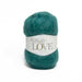 African Expressions LOVE Mohair Yarn, 12Ply, 50g ball, turquoise.