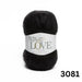LOVE - African Expressions 12Ply Mohair-Yarn-African Expressions-Kuroi Black (3081)-Wild & Woolly Yarns