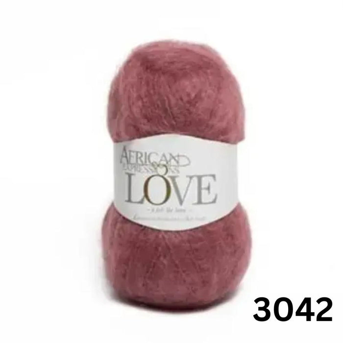 LOVE - African Expressions 12Ply Mohair-Yarn-African Expressions-Pink Manhattan (3042)-Wild & Woolly Yarns