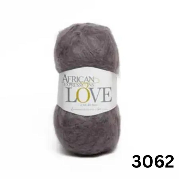 LOVE - African Expressions 12Ply Mohair-Yarn-African Expressions-Quiet Shade (3062)-Wild & Woolly Yarns