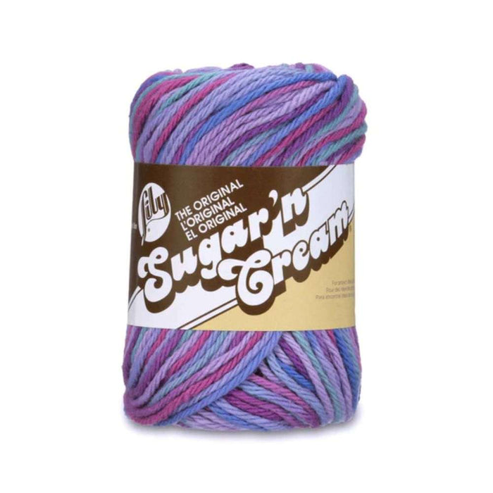 Lily Sugar & Cream Cotton Yarn (Ombre)-Yarn-Wild and Woolly Yarns