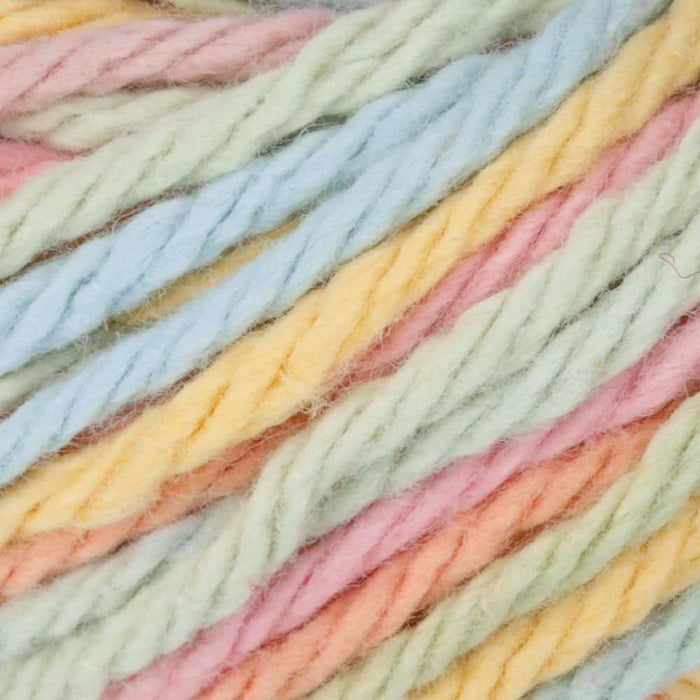 Lily Sugar & Cream Cotton Yarn (Ombre)-Yarn-Trendy Trims-Faded Denim (00181)-Wild & Woolly Yarns