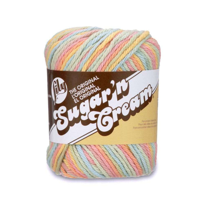 Lily Sugar & Cream Cotton Yarn (Ombre)-Yarn-Wild and Woolly Yarns