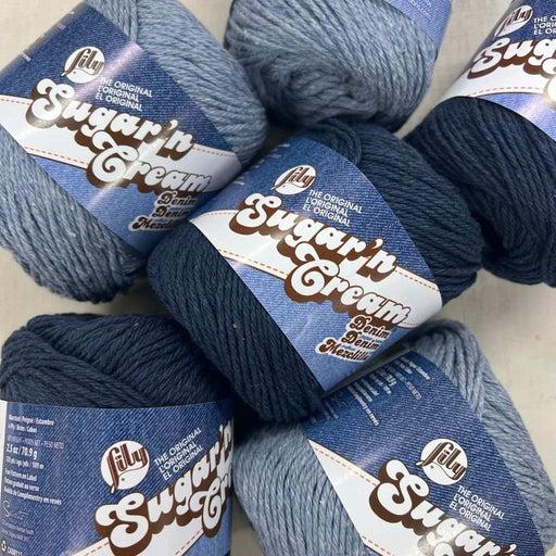 Lily Sugar & Cream Cotton Yarn (Solids) — Wild & Woolly Yarns