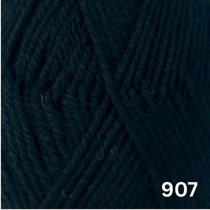 Loyal 8ply – 100% Wool-Yarn-Wentworth Distributors-Black (907)-Wild & Woolly Yarns