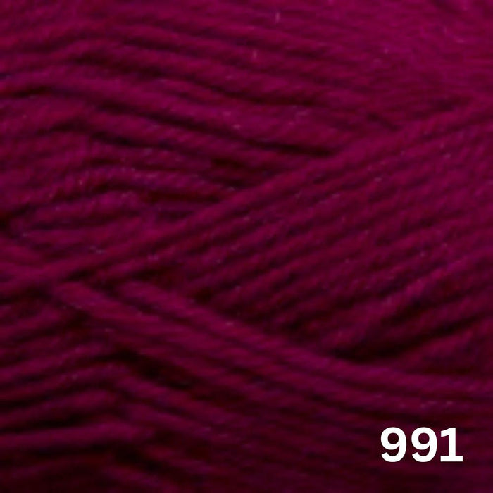 Loyal 8ply – 100% Wool-Yarn-Wentworth Distributors-Maroon (991)-Wild & Woolly Yarns
