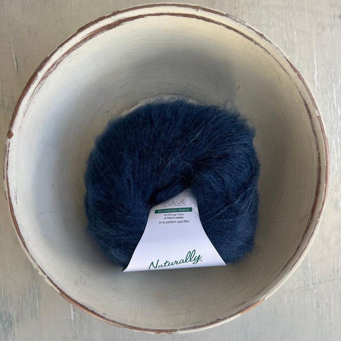 Naturally Ocean 12ply | 12 Ply Mohair & Silk Yarn-Yarn-Wentworth Distributors-Midnight Tide (909)-Wild & Woolly Yarns