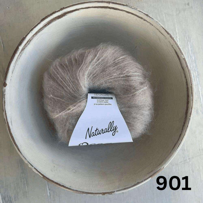 Naturally Ocean 12ply | 12 Ply Mohair & Silk Yarn-Yarn-Wentworth Distributors-Oatmeal (901)-Wild & Woolly Yarns