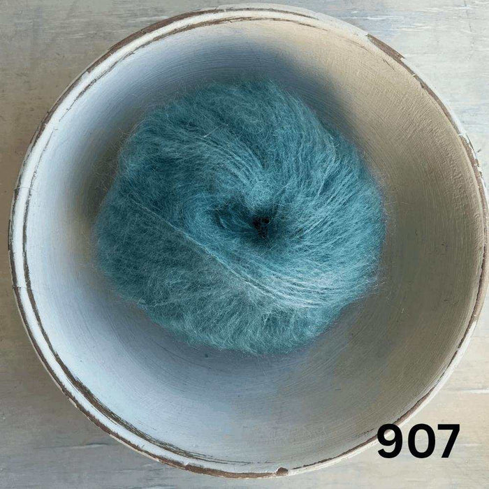 Naturally Ocean 12ply | 12 Ply Mohair & Silk Yarn-Yarn-Wentworth Distributors-Sea Glass (907)-Wild & Woolly Yarns