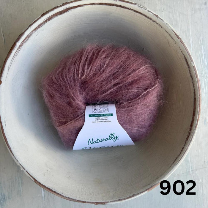 Naturally Ocean 12ply | 12 Ply Mohair & Silk Yarn-Yarn-Wentworth Distributors-Vintage Rose (902)-Wild & Woolly Yarns