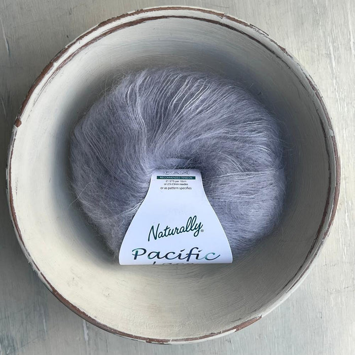 Naturally Pacific Lace | Lace Weight Mohair & Silk Yarn 2ply-Yarn-Wentworth Distributors-Silver Mist (306)-Wild & Woolly Yarns