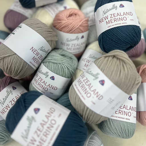 New Zealand Merino 12ply yarn skeins, made from 100% premium wool, ideal for crafting soft, durable garments.