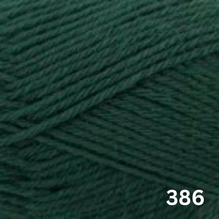 New Zealand Merino 4ply-Yarn-Wentworth Distributors-Bottle Green (386)**-Wild & Woolly Yarns
