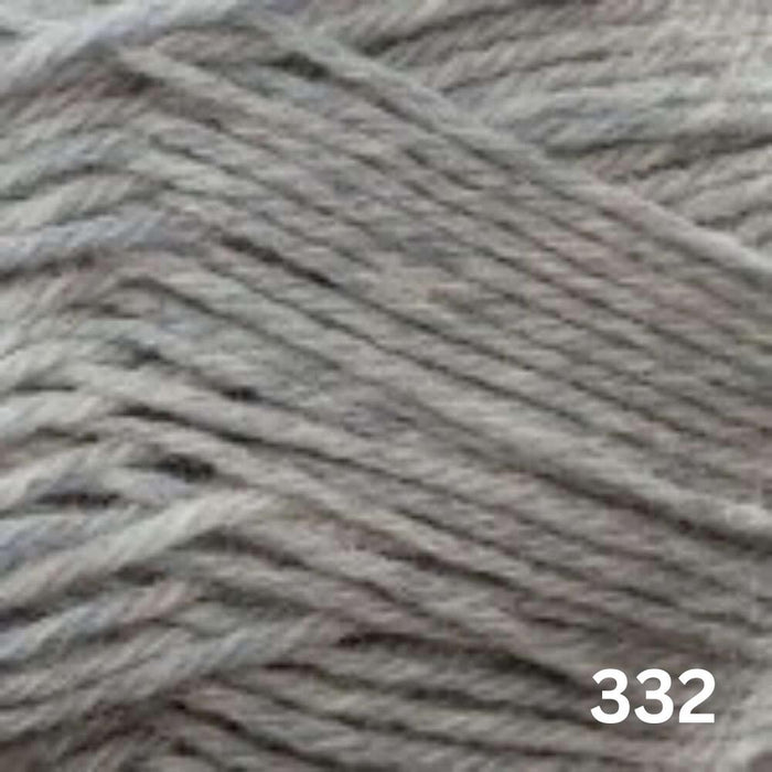 New Zealand Merino 4ply-Yarn-Wentworth Distributors-Grey Marle (332)-Wild & Woolly Yarns