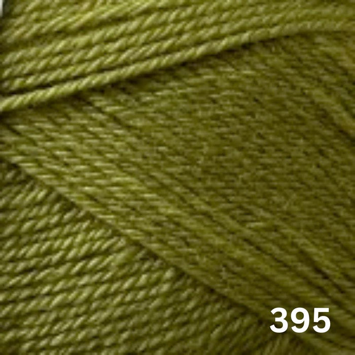 New Zealand Merino 4ply-Yarn-Wentworth Distributors-Olive Green (395)-Wild & Woolly Yarns