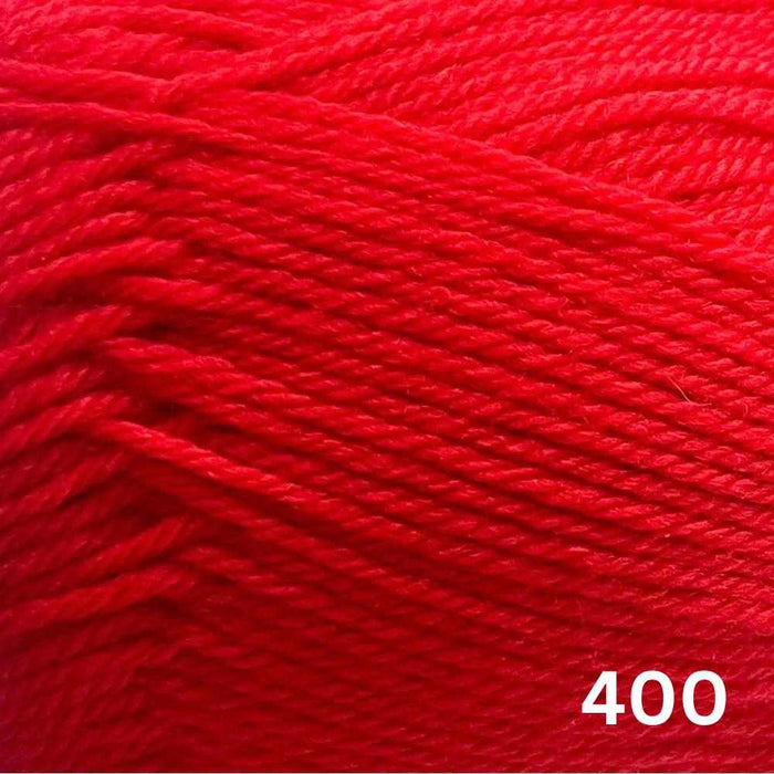 New Zealand Merino 4ply-Yarn-Wentworth Distributors-Opera Red (400)**-Wild & Woolly Yarns