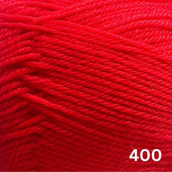 New Zealand Merino 4ply-Yarn-Wentworth Distributors-Opera Red (400)**-Wild & Woolly Yarns