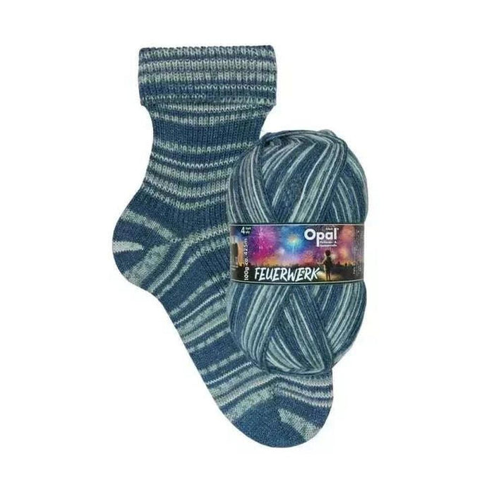 Opal Feuerwerk Sock Yarn - 4Ply-Yarn-Wentworth Distributors-Fountain Tail (11657)-Wild & Woolly Yarns