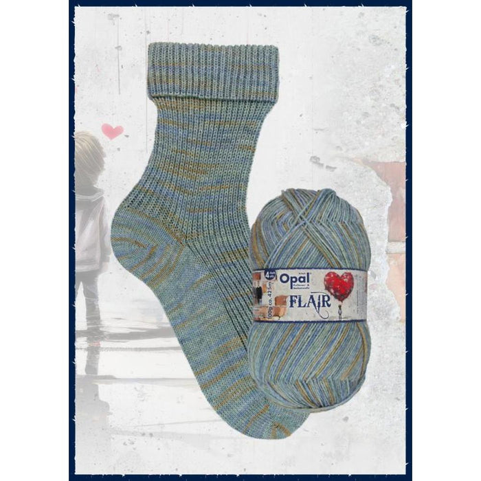Opal Flair Sock Yarn - 4Ply-Yarn-Wentworth Distributors-11486-Wild & Woolly Yarns