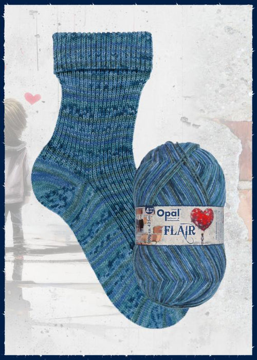 Opal Flair Sock Yarn - 4Ply-Yarn-Wentworth Distributors-11480-Wild & Woolly Yarns