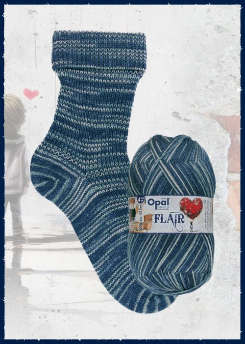 Opal Flair Sock Yarn - 4Ply-Yarn-Wentworth Distributors-11480-Wild & Woolly Yarns