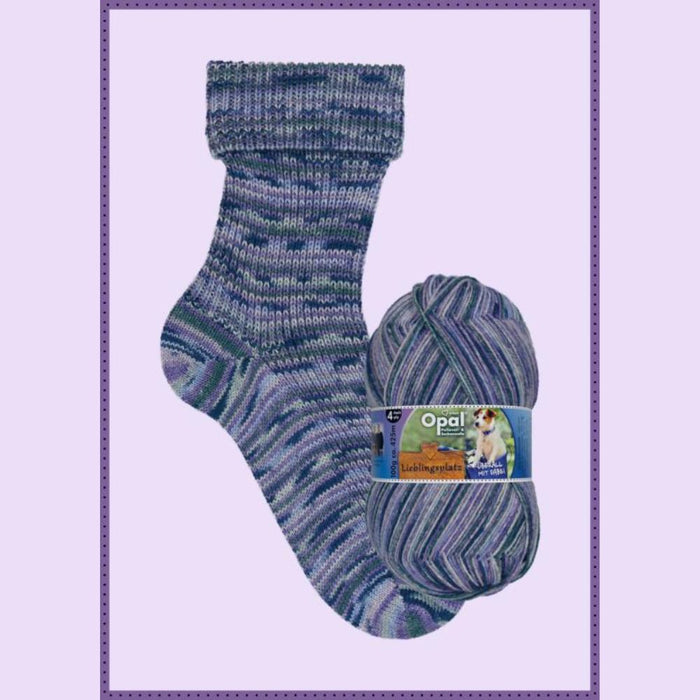 Opal Lieblingsplatz Sock Yarn - 4Ply-Yarn-Wentworth Distributors-Sun Bathtub (11460)-Wild & Woolly Yarns