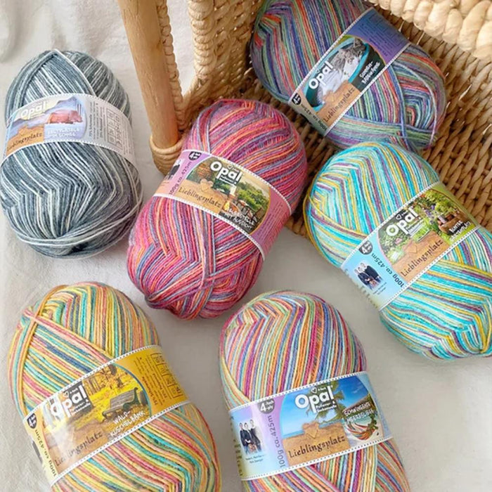 Opal Lieblingsplatz Sock Yarn - 4Ply-Yarn-Sun Bathtub (11460)-Wild &amp; Woolly Yarns