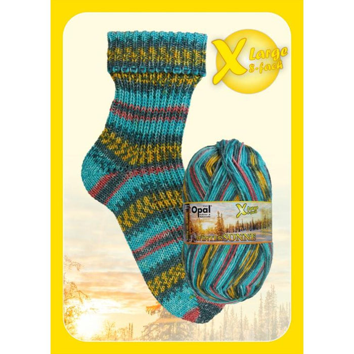 Opal Wintersonne Sock Yarn - 8Ply-Yarn-Wentworth Distributors-11430-Wild & Woolly Yarns