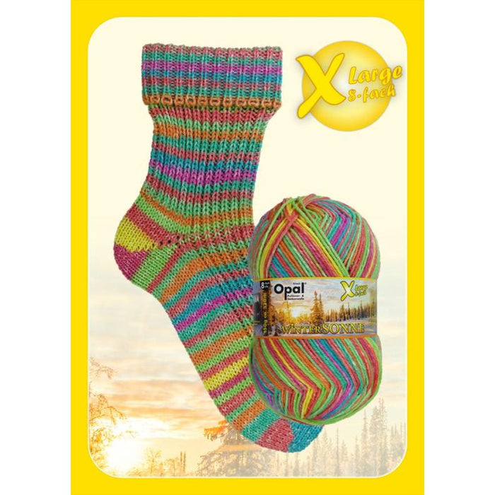 Opal Wintersonne Sock Yarn - 8Ply-Yarn-Wentworth Distributors-11435-Wild & Woolly Yarns