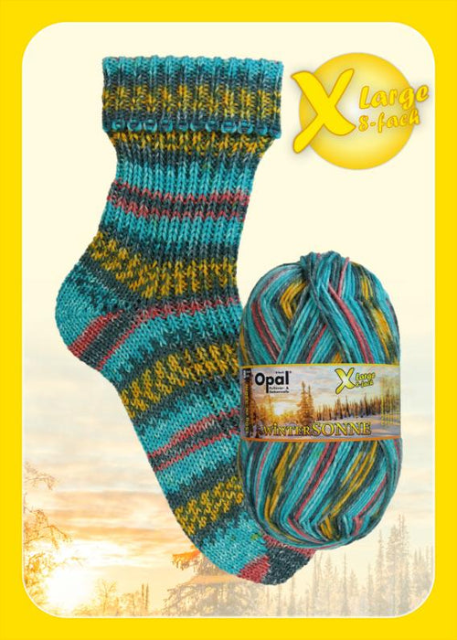 Opal Wintersonne Sock Yarn - 8Ply-Yarn-Wentworth Distributors-11430-Wild & Woolly Yarns